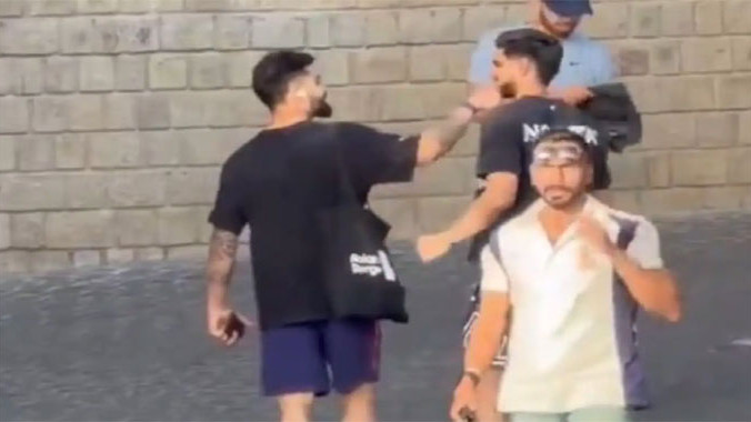 Virat Kohli playfully teases Shubman Gill before Qualifier match