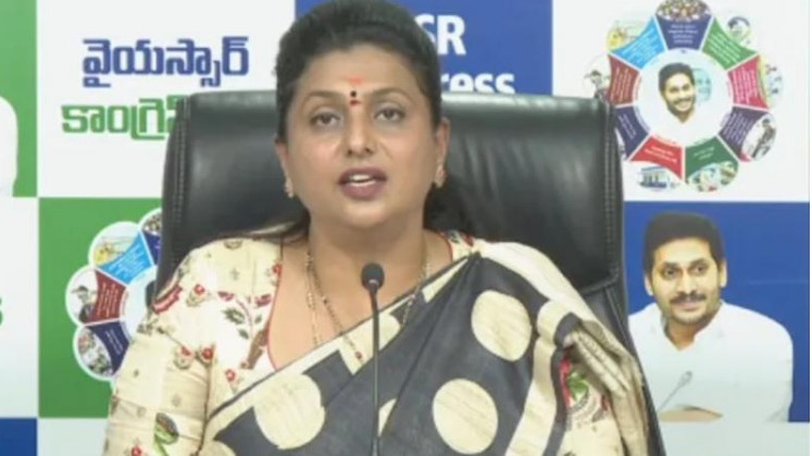 Roja Fires at TDP Leaders for Comments Against YS Jagan