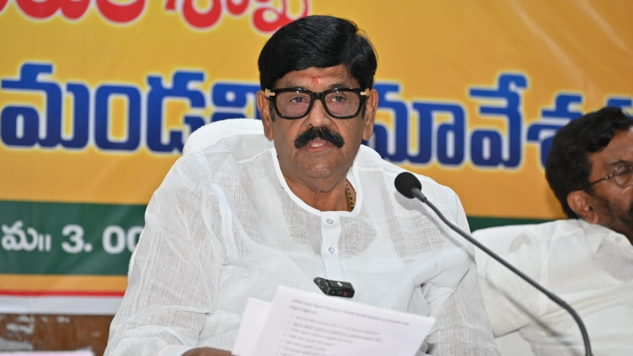 Anam Ramanarayana Reddy Focuses on Modernity Spirituality at Mahanadu