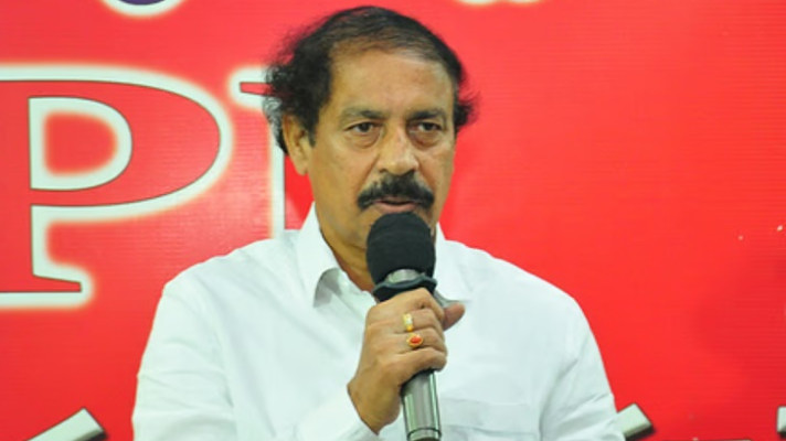 CPM Ramakrishna Condemns ED Raids on Pinarayi Vijayan