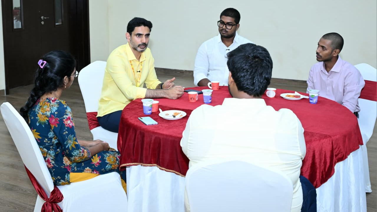 Nara Lokesh Opportunities for Youth with Skills Development