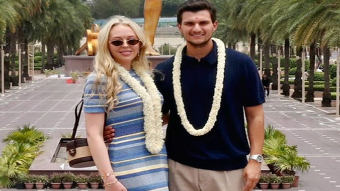 Tiffany Trump Visits India with Husband