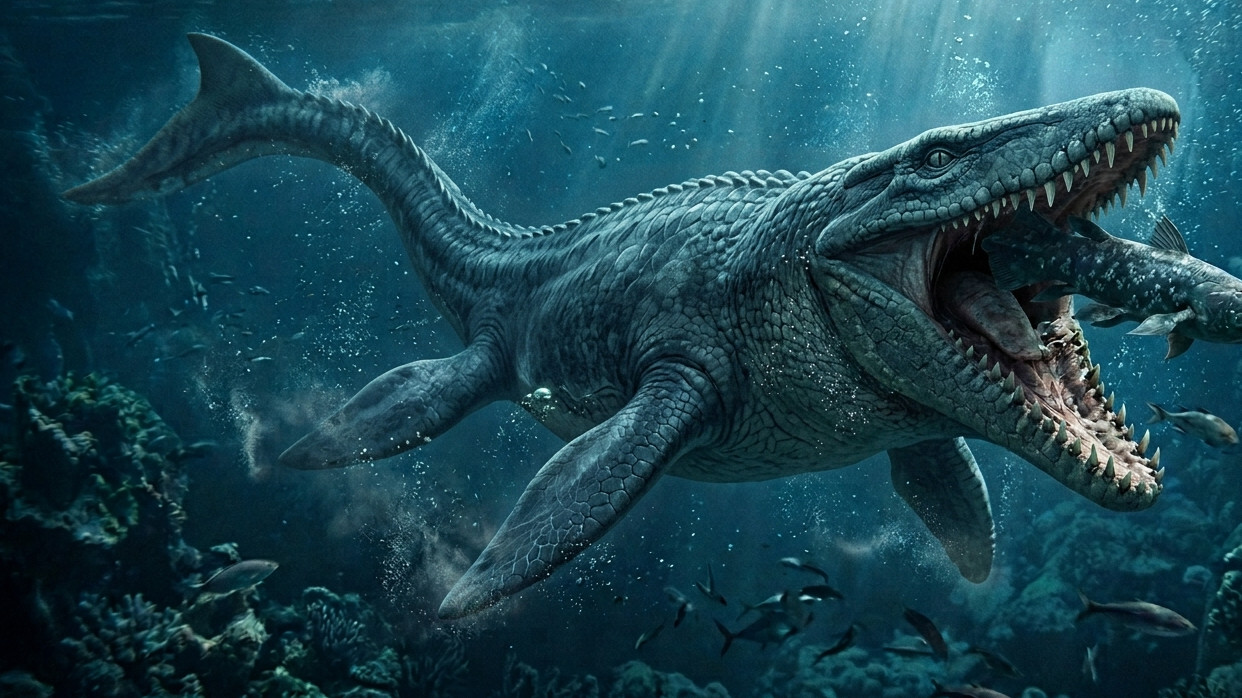 Tylosaurus Rex Scientists Identify Terrifying Sea Dinosaur