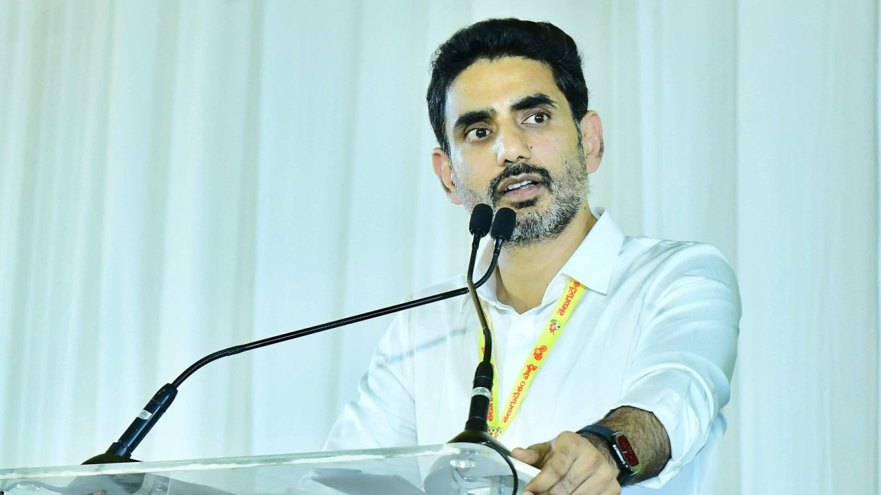Lokesh Accuses Jagan of YSR Statue Vandalism Conspiracy