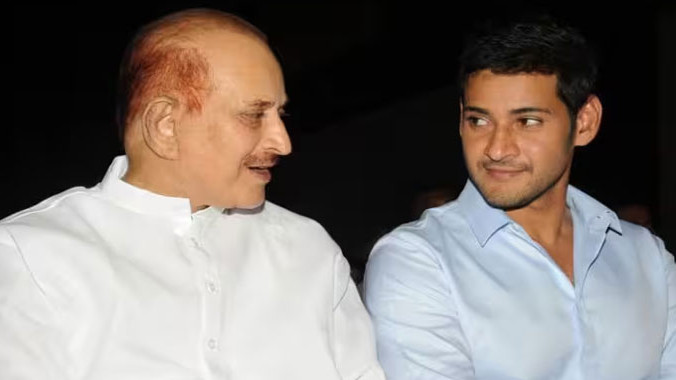 Mahesh Babu emotional tribute to father Krishna Forever My Hero