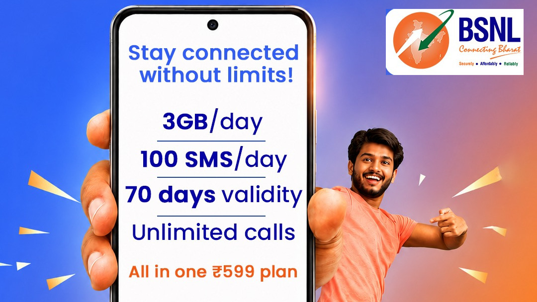 BSNL New Plan Offers More Data at Low Price