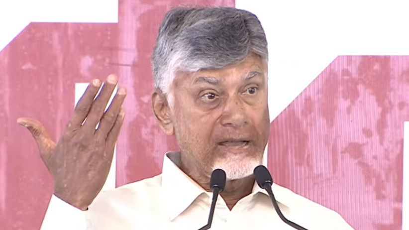 Chandrababu Naidu Slams Previous Government at Chamavaram Meeting