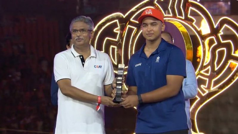 Vaibhav Suryavanshi Wins Multiple Awards in IPL 2026