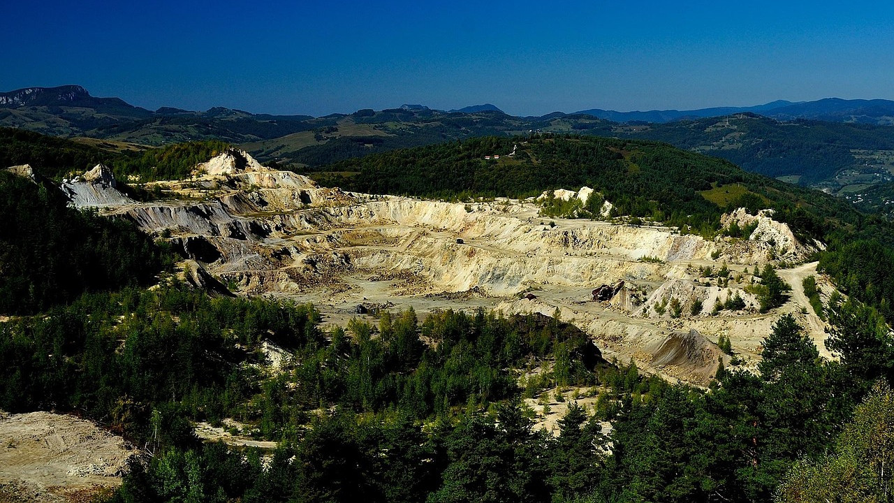 Romans gold mining in Spain 2000 years back
