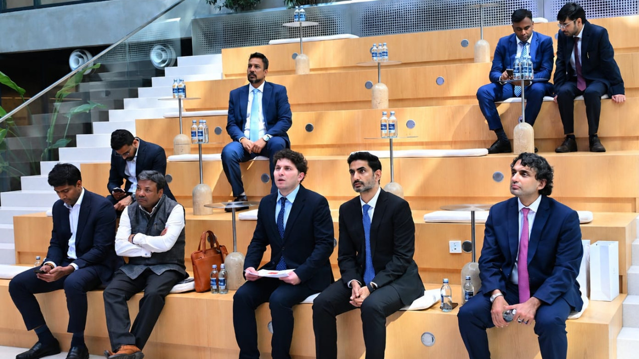 Nara Lokesh visits Moscow Transport Centre durinh his Russia Tour