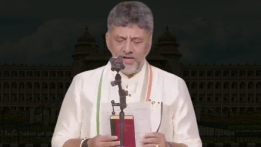 DKS takes oath as Karnatakas 18th CM