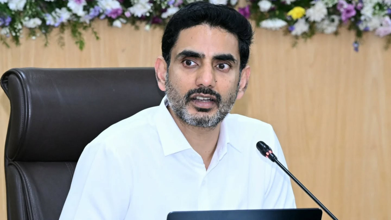 Nara Lokesh tour in Russia