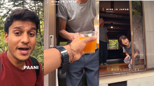 Wholesome Japan Indian Hiker Asks for Water Gets Invited for a Warm Curry Lunch by an Elderly Couple