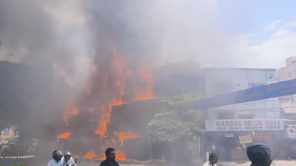 Fire Accident in Ameerpet