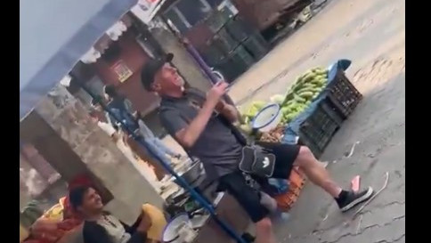Foreign Tourist Creates Ruckus in Dharamshala and Video Goes Viral