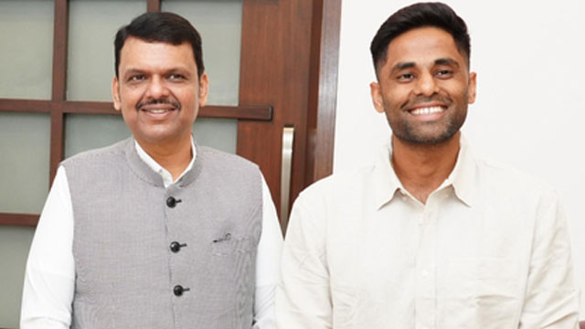 Suryakumar Yadav meets Maharashtra CM Devendra Fadnavis amid captaincy controversy