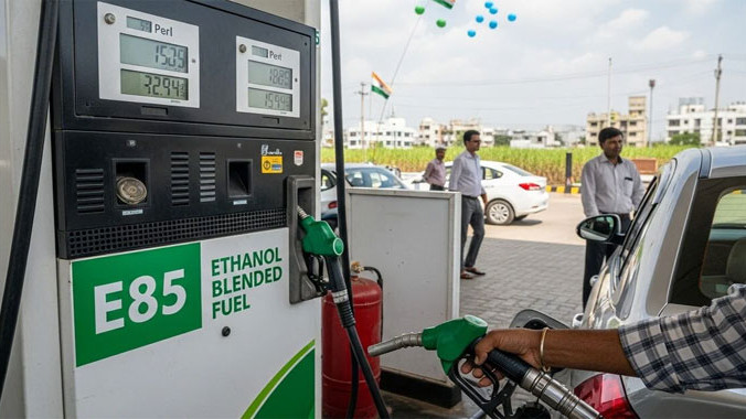 Hardeep Singh Puri launches E85 fuel which is 20 rupees cheaper than petrol