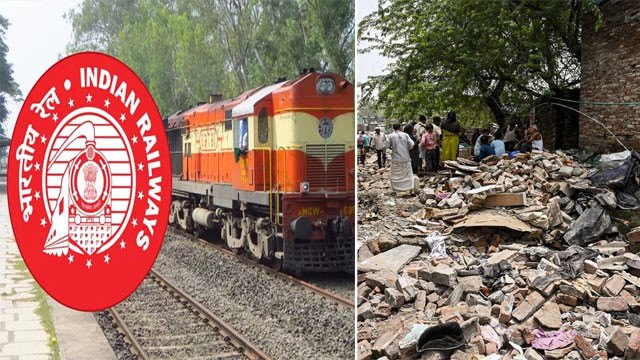 Indian Railways land equal to 42 stadiums encroached RTI reveals sensational facts