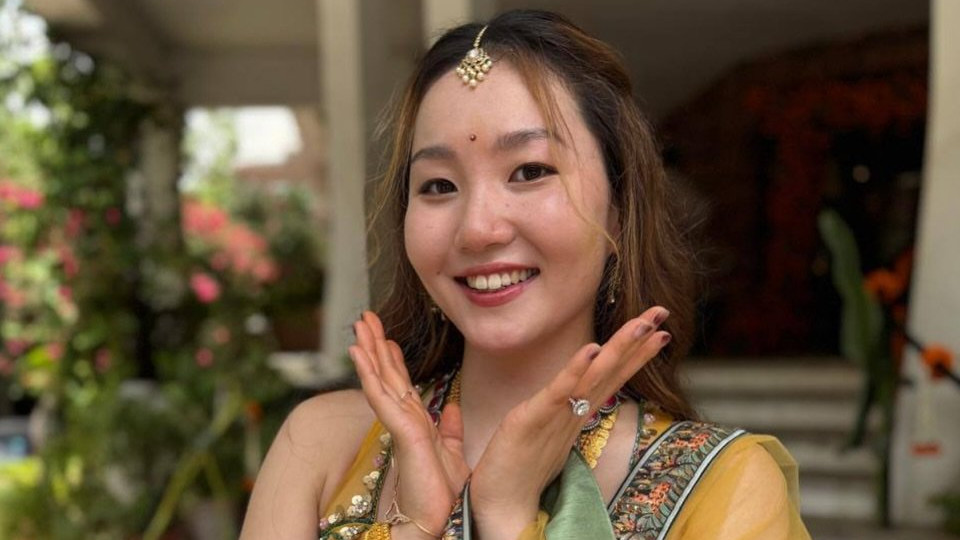 Korean bride in Telugu home Who is Hyein Kim Engagement with Mahesh Babu nephew