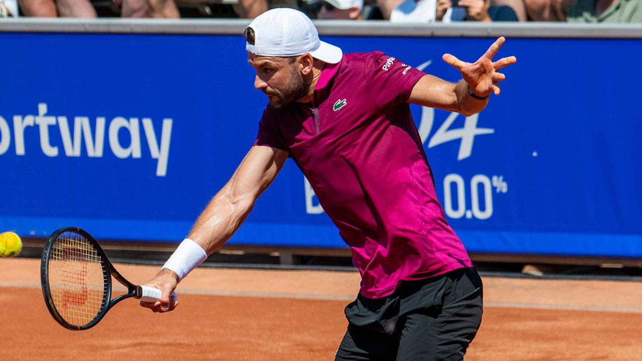 Dimitrov joins Nadal on list of oldest winners at Bastad with victory in first round