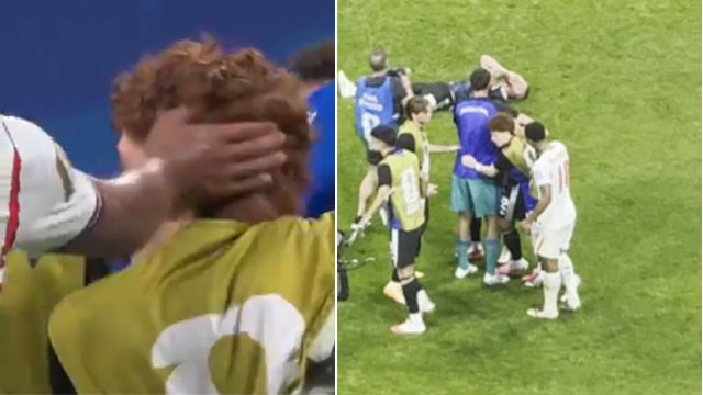 Jude Bellingham hits Argentina player after England World Cup defeat