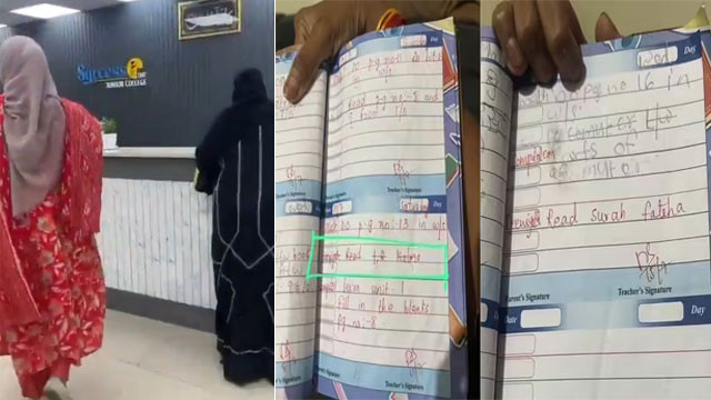 Hyderabad school controversy Kalma homework for Hindu student