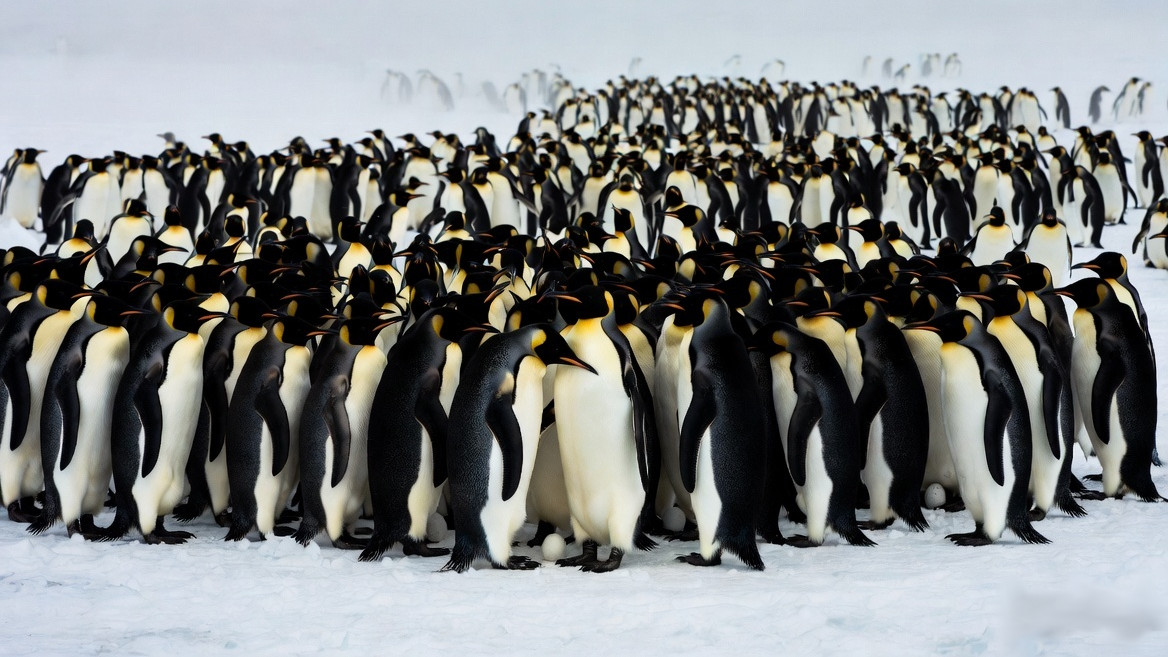 Why do penguins huddle together An amazing strategy for survival
