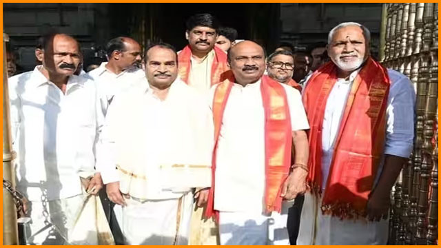 Miracle happened 3 days after making a wish Ayyanna Patrudu shares interesting news in Tirumala