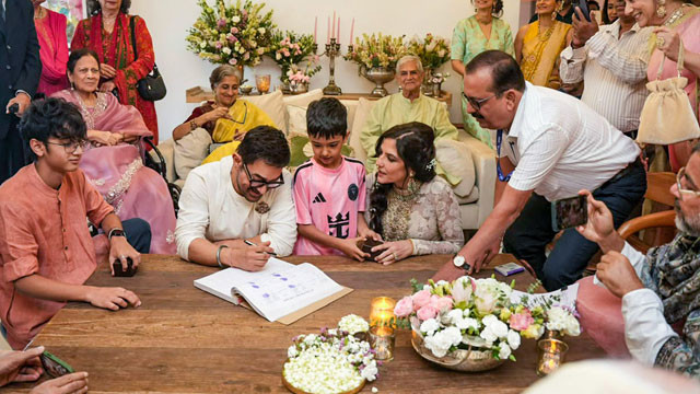 Criticism over third marriage Aamir Khan felt hurt and cried says close friend Amin Hajee