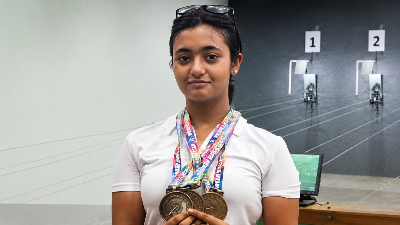 National level female shooter went to shop and did not return
