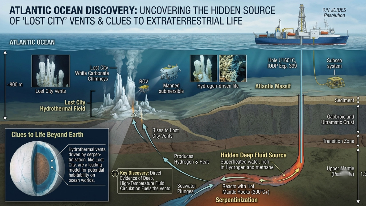 Atlantic Ocean Wonder Scientists crack the mystery of Lost City