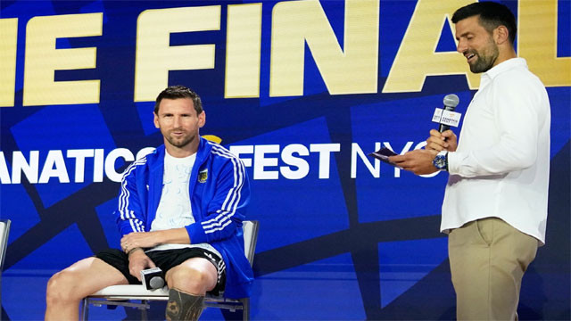 Lionel Messi answers Novak Djokovic on how to handle pressure in big matches
