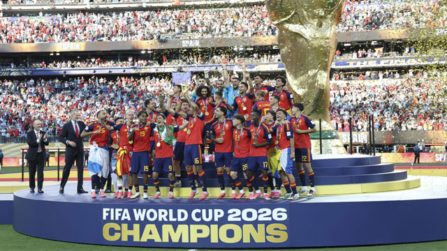 Spain world champions for the second time Argentina leave field in tears