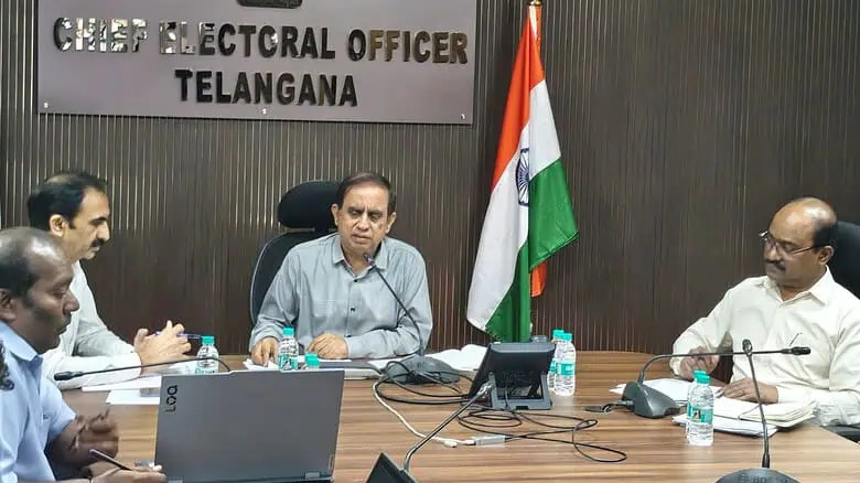 Sudarshan Reddy makes key announcement on Aadhaar for Telangana voter list revision