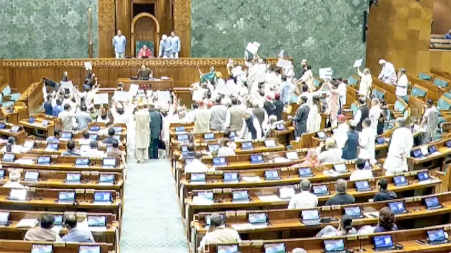 Parliament of India: Parliament remains paralysed for second consecutive day  amid..