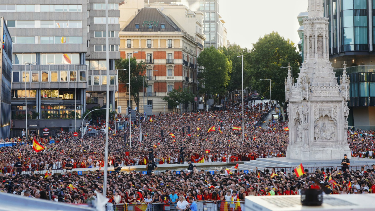 Nearly 2 million celebrate Spain's World Cup triumph in Madrid