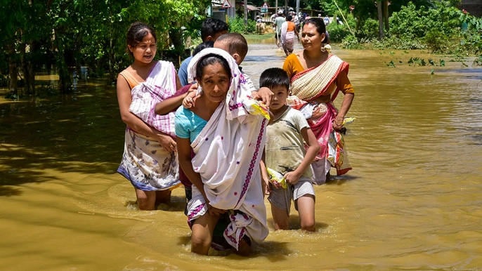 Assam devastated by rains and floods death toll rises to 41