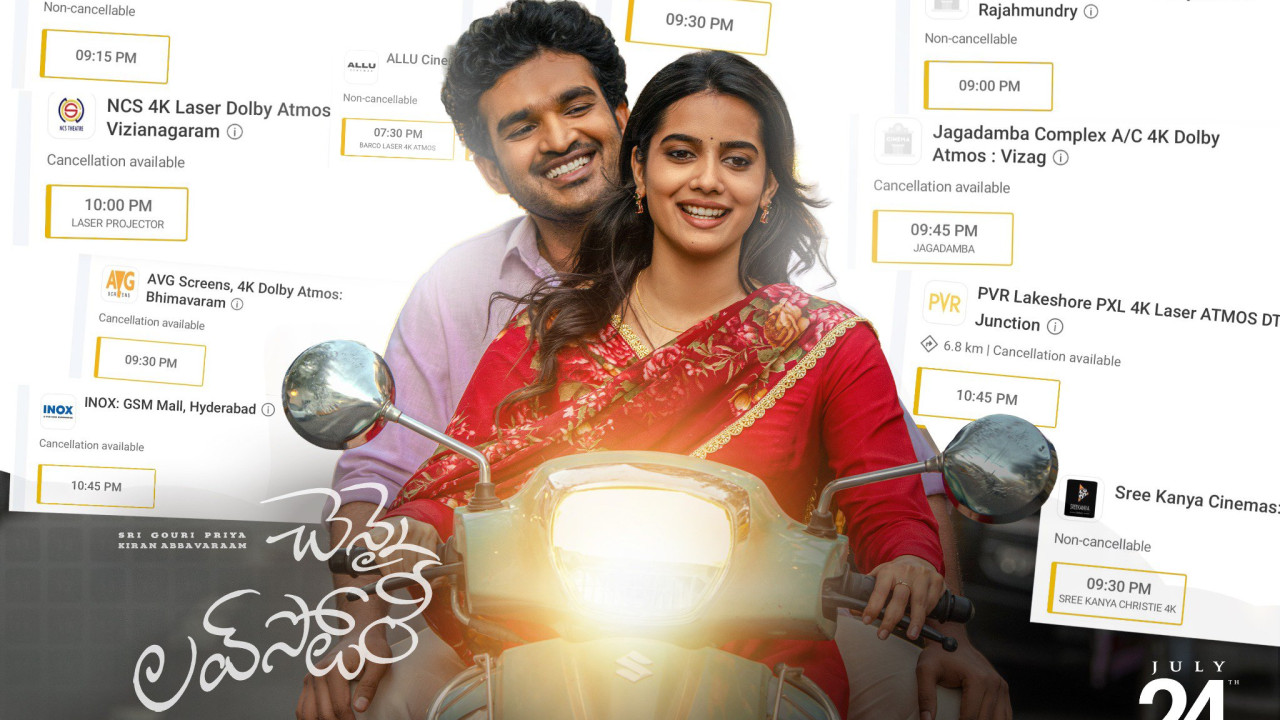 Kiran Abbavaram Chennai Love Story Huge Craze As Premiere Tickets Sold Out Like Hot Cakes