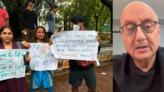 Anupam Kher advises students not to let protests be used for political gains