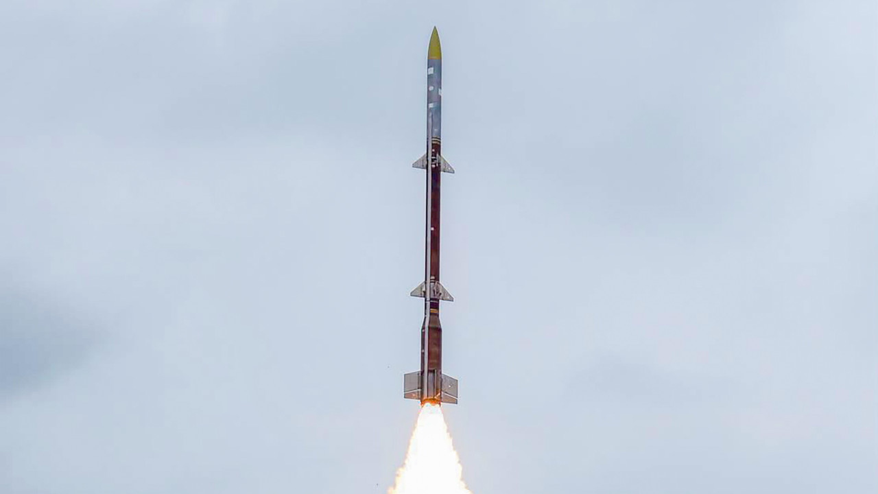 DRDO achieves another feat Kusha missile test successful