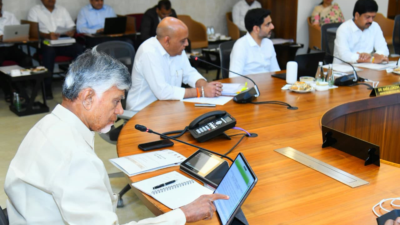 AP Cabinet meeting chaired by CM Chandrababu Naidu concludes
