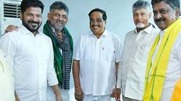 Chandrababu Naidu Revanth Reddy and Karnataka CM to meet over water disputes