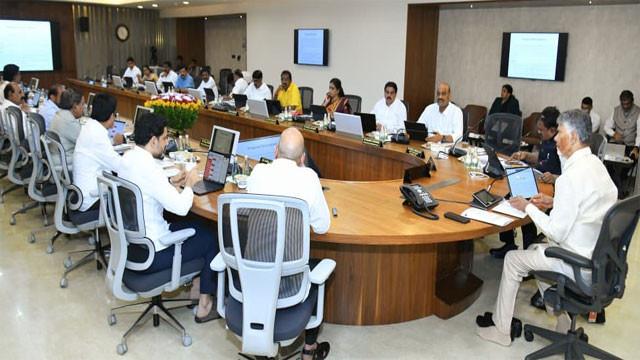 Chandrababu Naidu chairs AP cabinet meeting to discuss over 25 key issues