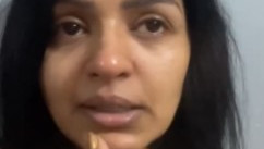 Actress Anandhi Cries as Her Scenes Are Deleted from Vijay Jananayagan Movie