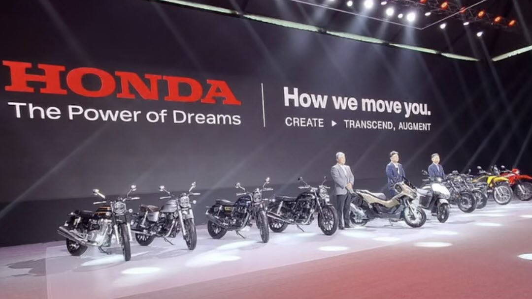 Honda announces 10 new two wheelers from scooters to adventure bikes