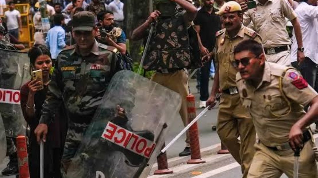 Pakistan conspiracy targeting CJP protests Delhi Police crack down on 480 accounts