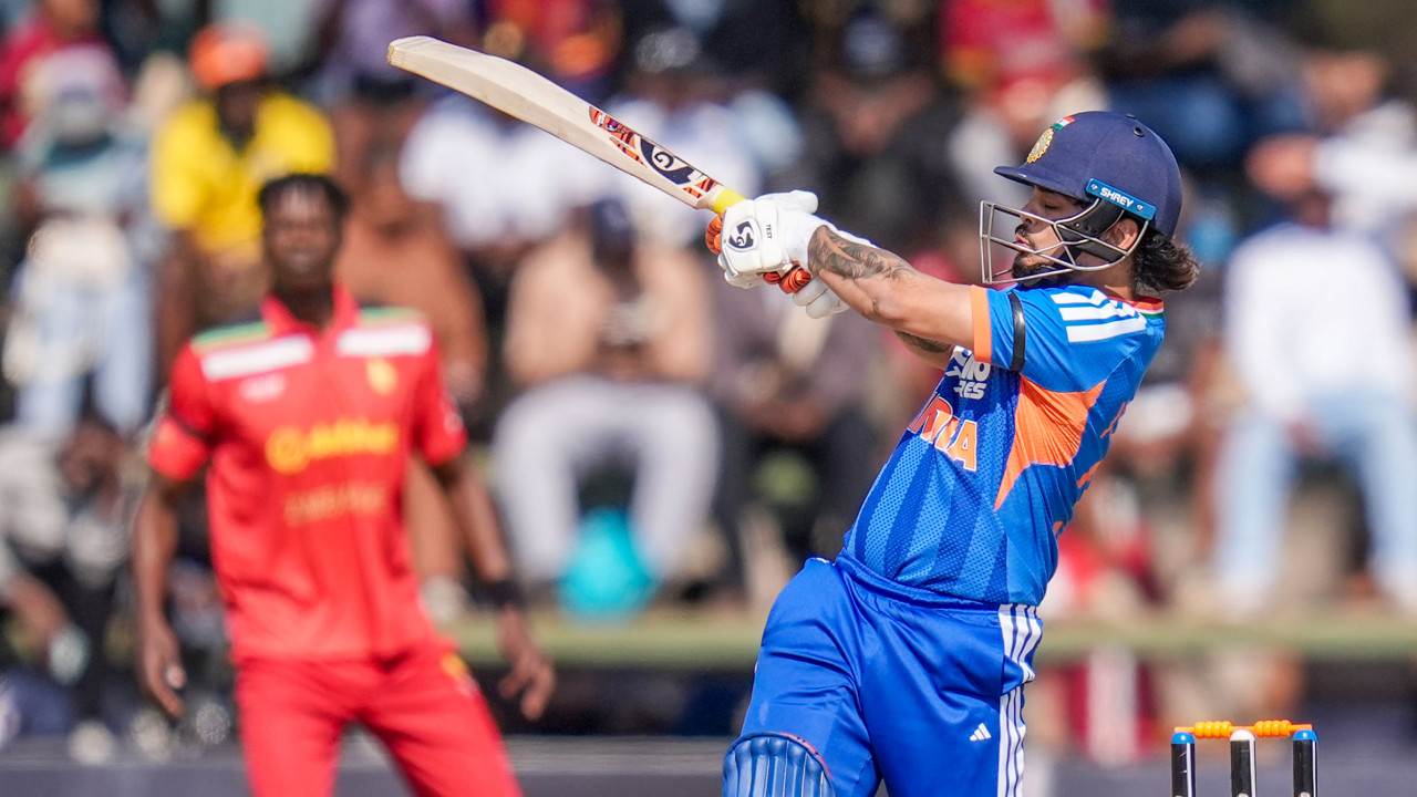 2nd T20I: Kishan, Tilak smash fifties, carry India to 219/5 against Zimbabwe