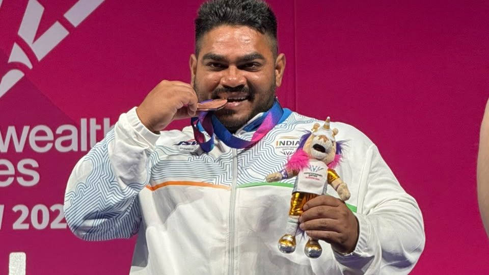 CWG 2026: Jhandu Kumar powers India to para powerlifting bronze in men’s heavyweight