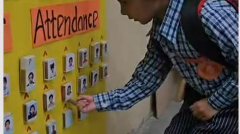 Sumi Siyag creates innovative matchbox attendance board for students