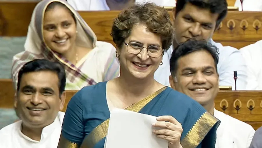 Priyanka Gandhi slams PM Modi says change heart angle not camera angle